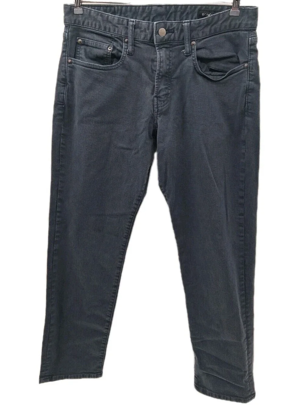Bonobos Jeans Mens 32x30 BlackcDenim Slim Fit Casual Preppy Comfort Work Stretch